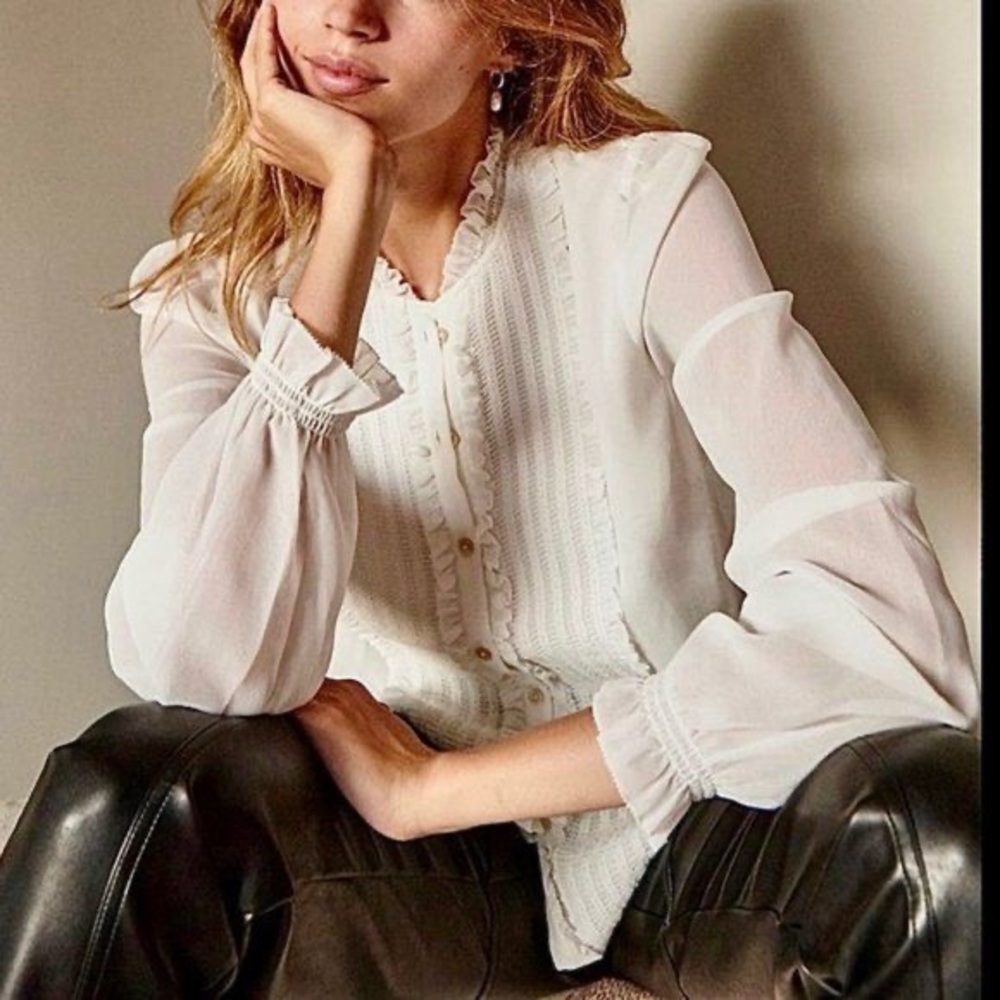 Aritzia Wilfred Fiji Blouse